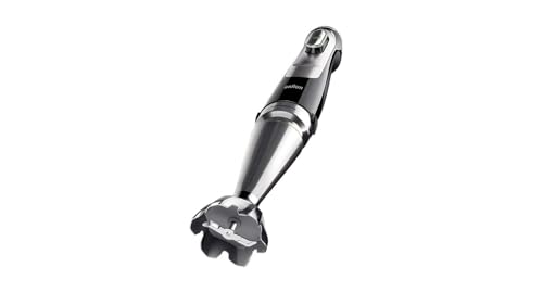 Braun MQ9187XLI MultiQuick9 Minipimer, Frullatore ad Immersione dotato di frusta a filo, Tritatutto da 500ml,Robot da cucina XL da 3,2L e Schiacciapatate, 1200watt, No schizzi Tecnologia SplashControl - immagine 5