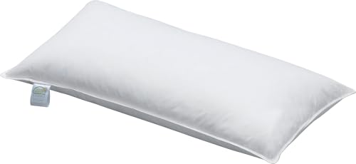 Erwin Müller Kissen Toronto 85% Federn, 15% Daunen weiß Größe 40x80 cm