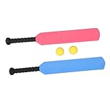 iplusmile Batte De Cricket pour Garçon Fille Batte Et Balle Équipement De Sport Léger E...
