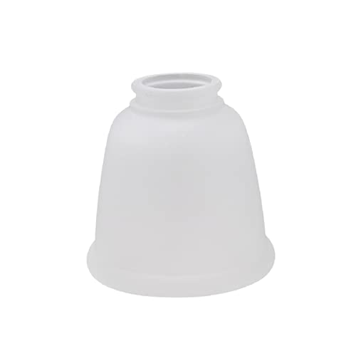 Frosted/White Ceiling Fan Glass Shade Set of 4 for Transitional Style - 2-1/8 Fitter