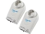  Allnet ALL168212 Powerline Homeplug AV Adapter 200Mbit mit Strom-Buchse 2er Set