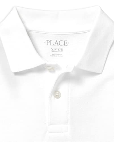 Image of The Children's Place boys Long Sleeve Pique Polo