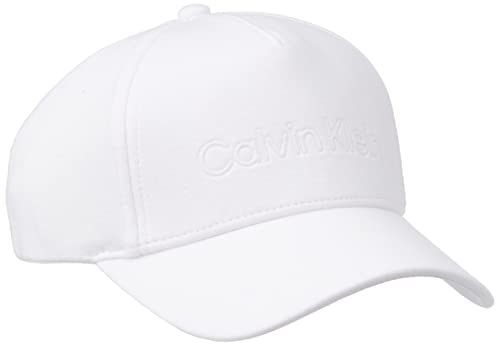 Casquette baseball homme Calvin Klein en jersey blanc haut de gamme finitions soignées
