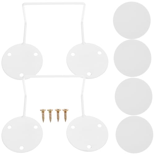 LIFKICH Fermamaterassi in Acciaio Inox 2 Pezzi, Barre di Fissaggio Antiscivolo per Materassi, Supporti Porta Lenzuolo per Reti Letto in Legno e Tatami, Accessori per Fissaggio Biancheria