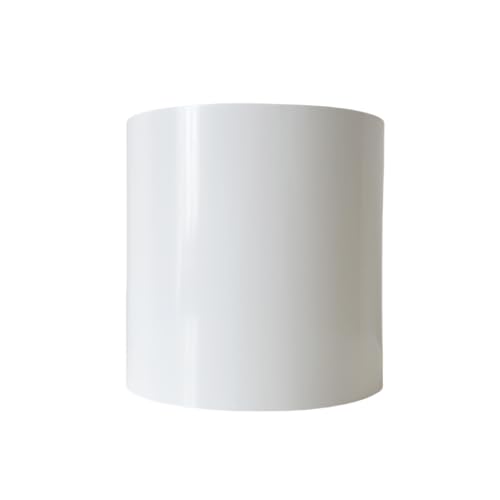 Image of 4-Inch PVC Sewer Cleanout Cap Adapter Fitting, White, with Coupling and Removable Cap, for Drainage and Sewer Systems (4 inches)