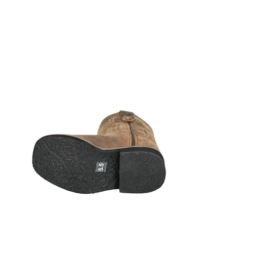 Image of Smoky Mountain Boots Toddlers' Pueblo Square Toe Leather Western Cowboy Boots