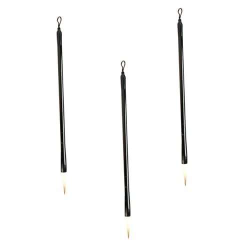 Veemoon 2sets Portable Calligraphy Brush Pen Chinese Pens Ink Brush for Drawing 3pcs*2