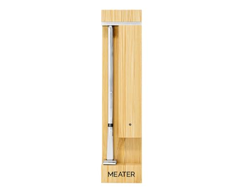 MEATER Pro : Thermomètre à viande sans fil Bluetooth intelligent | Résistance à la chaleur de 537,8 °C | Longue portée | Précision certifiée | Barbecue, Four, Gril, Fumoir, Friteuse à air, Friteuse |