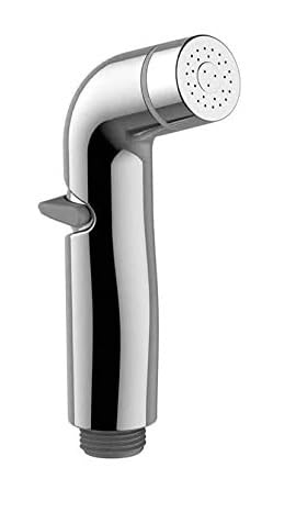 Image of MHS High Pressure Jet Spray for Toilet | Health Faucet Set with Hand Shower Gun & 1M SS Hose Pipe | Bathroom Toilet Jet Spray for Hygiene Cleaning | Toilet Gun for Western Toilet (Round Updown Abs)