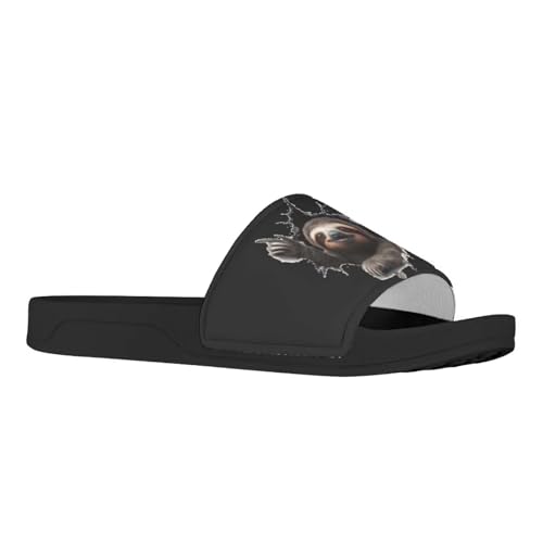 Slides Slippers for Women Men, Anti Slip House Shoes Lightweight Bathroom Slippers for Indoor Outdoor3