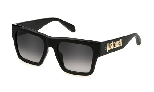 JUST CAVALLI SUNGLASSES MAT: Injected_C: TOTAL SHINY BLACK D: 145x19 / Unisex