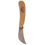 Esschert Design Gartenmesser, Gartenhippe mit Holzgriff, ca. 3,3 cm x 2 cm x 18 cm