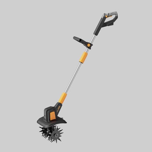 HEINPRO Cordless Electric Garden Tiller Cultivator Compatible with Dewalt 20V MAX Battery (Tool Only)