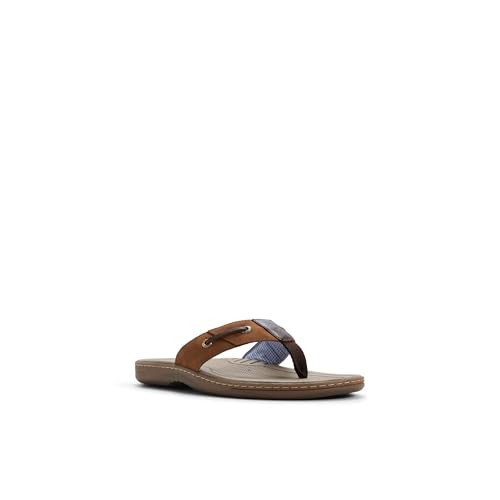 Image of Sperry Men's Baitfish Leather Flip Flop Sandal
