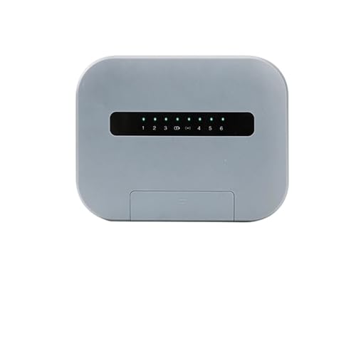 Temporizzatore di irrigazione, di irrigazione intelligente WiFi Tuya Controller for da giardino a 6 zone Timer for valvola 'acqua for automatica