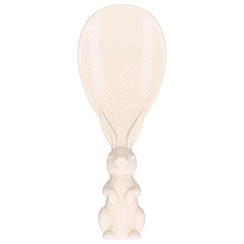 Pwshymi Standing Rice Spoon, Cute Bunny Non Stick Rice Spatula Threedimensional Standable Rice Serving Spoons for Kitchen (Nordic Beige), Pwshymiz2mk8vr0fd-11