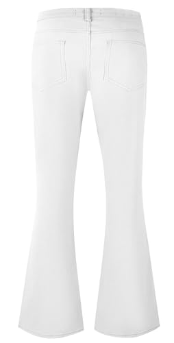 Men's Relaxed Stretch Vintage 60s 70s Bell Bottom Fit Comfort Flared Retro Leg Denim Jeans3