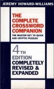 Image of The Complete Crossword Companion by Jeremy Howard-Williams (5-May-1998) Paperback