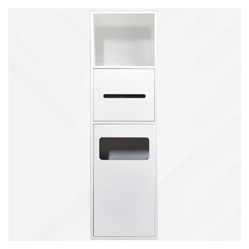 Niche de douche en acier inoxydable haut de gamme étagère encastrée blanche pour toilette