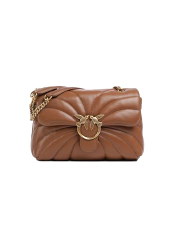 Sac bandoulière Pinko Love Puff Classic en cuir souple pour organiser vos essentiels