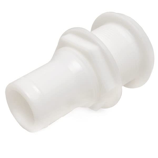 Perko Boat Thru Hull 301-8 | 1 1/2 Inch White Plastic