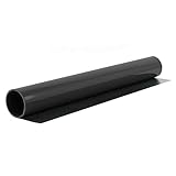 Ferroflex® Matt Black Standard Self Self Adhäsive Flexible Eisenblech Für Wände, Büro, Zuhause und Die Erzeugung von Magneten von Instantoberflächen Werden An - 620mm Breit - 1M Länge Anziehen