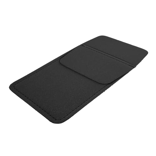 HOMSFOU Cubierta De Bolígrafo De Cuero Engrosado Protector Enfermería Organizador De Bolígrafos para Doctor Bolsa De Almacenamiento para Pluma De Enfermera Piel Black