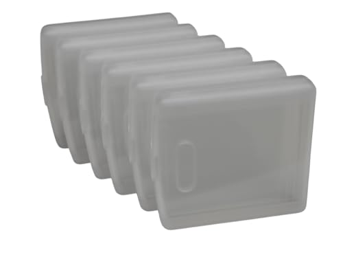 Link-e : 6 X Estuche, Caja de repuesto Compatible con Cartucho de Juego en la Consola SEGA GAME GEAR