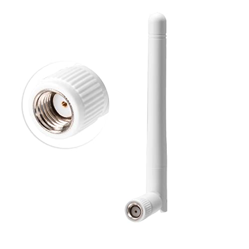Image of Bingfu External WiFi Antenna RP-SMA 2.4GHz 5GHz 5.8GHz 3dBi Dual Band Wireless Antennas Replacement for WiFi Router Security IP Camera Access Point USB WiFi Adapter