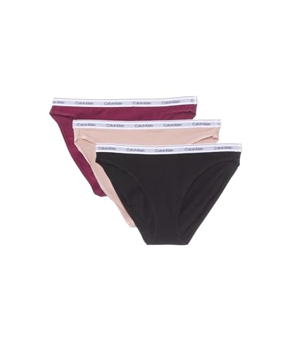 Image of Calvin Klein Women's Modern Logo Bikini 3-pack