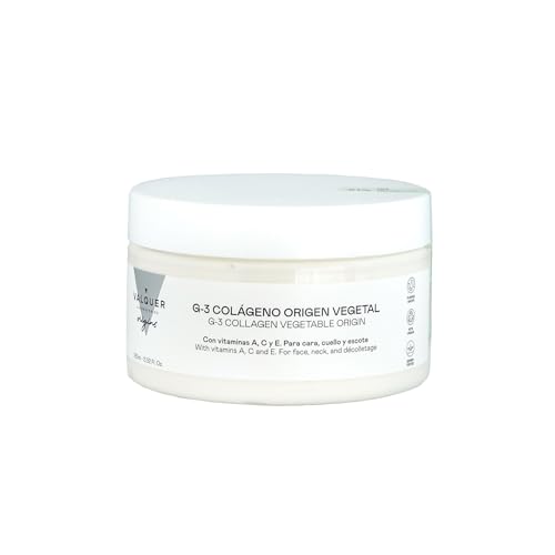 VALQUER ORIGINS Crema Facial de Colágeno G-3 | Antiedad, Hidratante y Reparadora | Piel Firme y Elástica con Retinol, Aceite de Almendras y Vitaminas C y E | 250 ml