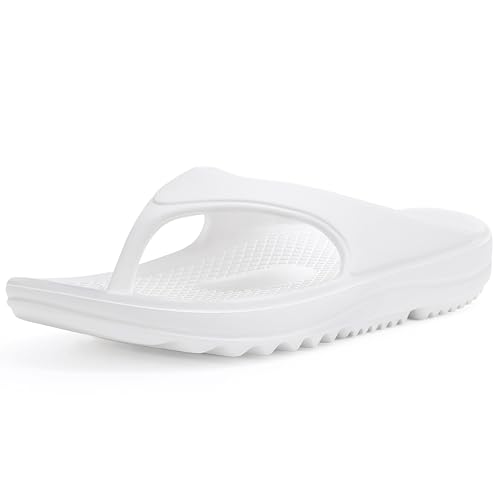 Image of shevalues Orthopedic Sandals for Women Arch Support Recovery Flip Flops Pillow Soft Summer Beach Shoes