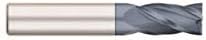 RedLine Tools - 9.00MM (.3543) Single End Square Carbide End Mill, AlTiN Coating, 4 Flute .8661 LOC, Round Shank, 30° Helix Angle, 2.9528 OAL - RE19171