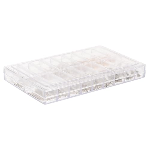 FOMIYES 1 Caja Ver Piezas de Metal Profesional provenir Ver de fijación Varios Partes Reloj Accesorio de fijación Reloj Herramienta de reparación Acero Inoxidable