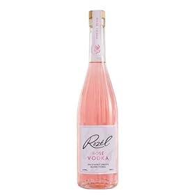 Rozél Rosé Vodka, Fruit Flavoured Vodka Inspired By Rosé Wine Notes – Raspberry White Peach And Pink Grapefruit Flavours. Perfect For Pairing With Mixers And Using In Cocktails 37.5% Alcohol, 70cl