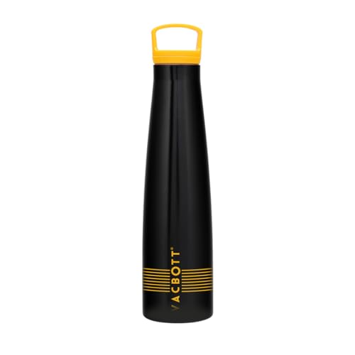 Image of Clay Craft Vacbott Sleeko Lines Double Walled|18 Hours Hot and 24 Hours Cold Vacuum Insulated Flask 650ml, 1 Pcs, Steel Water Bottle for Office|Travelling|BPA-Free|BIS Certified|1Year Limited Warranty