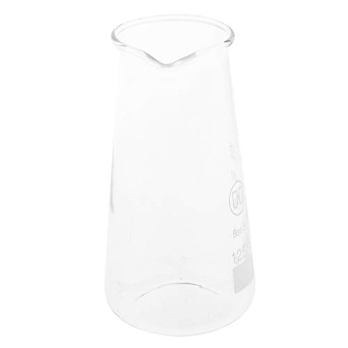 H HILABEE Erlenmeyer Flask Laboratoriumfles, conische fles, 125 ml, 125 ml - Afbeelding 7