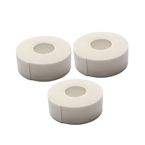 Mikinona Eyelid Tape for Lash Extensions 3pcs Lash Extension Supplies White High Adhesion Soft Comfortable for Eyelash Applicati