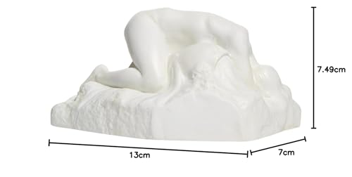La Danaide - Sculpture - Museum (Replica) based on Auguste Rodin #03, White - Image 3