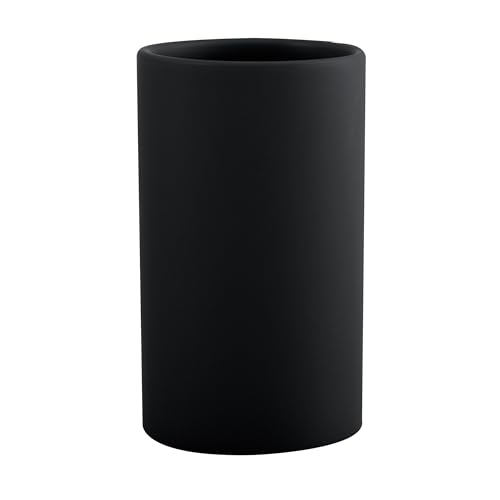 Spirella Gobelet Céramique Tube-Matt Noir Mat