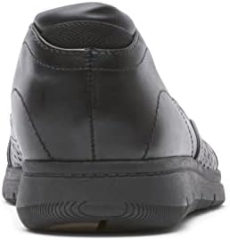 Cobb Hill Women's Lidia Slipon Loafer Flat, Black Leather, 8.5 Wide | Image 3