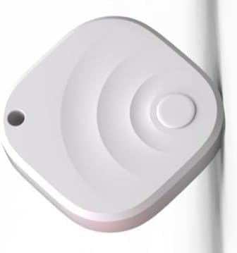 #VerdientProvisionen<br>Smart Tag Works Tracker Tag mit Find My App (nur iOS) Keys Finder IP67 wasserdichte Tracking Tags 1 Pack (Weiß)