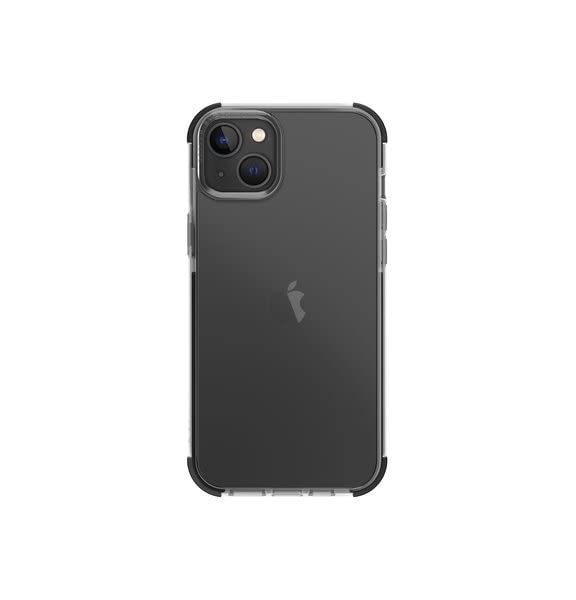 Muvtech Combact Back Cover Case Compatible with iPhone 14 Plus, Phone Case, Shockproof Slim Back Cover - 6.7 Inches - Black (TPU+TPE+PC)