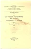 La Version Armenienne Des Oeuvres d'Aphraate Le Syrien, III: T. 904290464X Book Cover