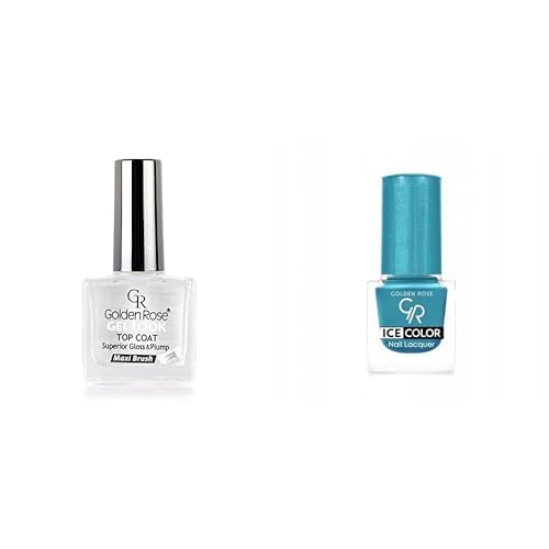 Golden Rose Gel Look Top Coat & Oje Seti