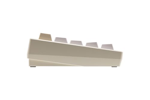 Image of KEEBMONKEY WOBKEY Zen 65 65% Quick Release Wireless Mechanical Keyboard with RGB, CNC Aluminum Case, Hot-Swappable, VIA Support, BT /2.4G /USB-C Gaming Keyboard for Mac /Windows (Lite White)