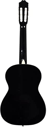 Stretton Payne 3/4 Sized Kids age 7 to 11 Acoustic Guitar Package  Everything a Beginner Needs to Learn to Play - 36' inch Classical Nylon String Childs Guitar Pack - Black