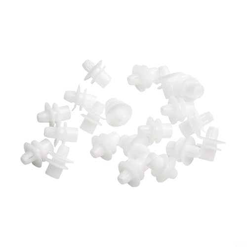 Struttura in plastica affidabile: realizzate in materiale plastico, queste clip sono progettate per resistere alle condizioni meteorologiche difficili e fornire un supporto affidabile.