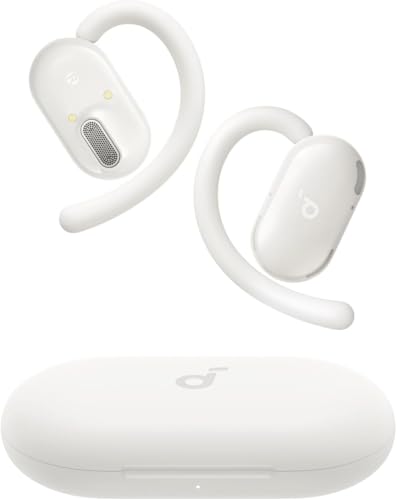 SoundCore Auriculares abiertos Anker V20i, ganchos ajustables, llamadas sin ruido, IP55, LED, 36 horas de reproducción, Bluetooth 5.4, conexión multipunto