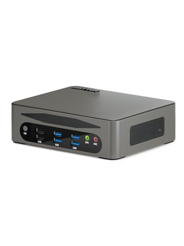 Image of HISTTON Mini Computer Windows 11 Pro, 13th Gen Mini PC, Intel Core i5-1340P, 32GB RAM 1TB NVME SSD, 4K Triple Display, WiFi6, BT5.2, USB3.0, TPM2.0, Wake on LAN, Auto Power On, Mini Desktop PC